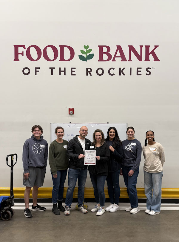 Food Bank of the Rockies 2025 group photo