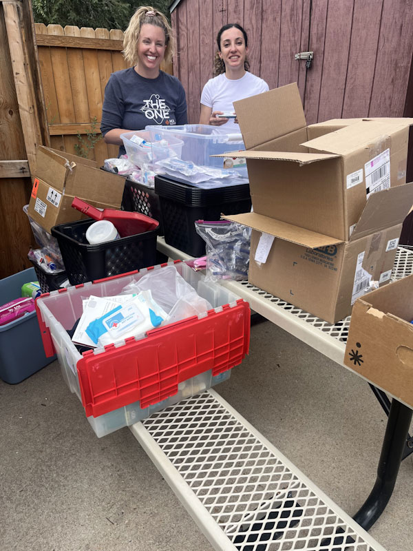 three birds alliance domestic violence shelter box collection